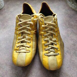 Nike Cole Haan Nike Air Gold and burgundy leather , side 8B